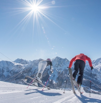 skiing pustertal