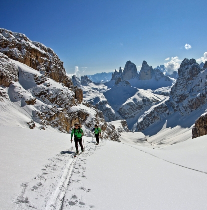 ski tours dolomites